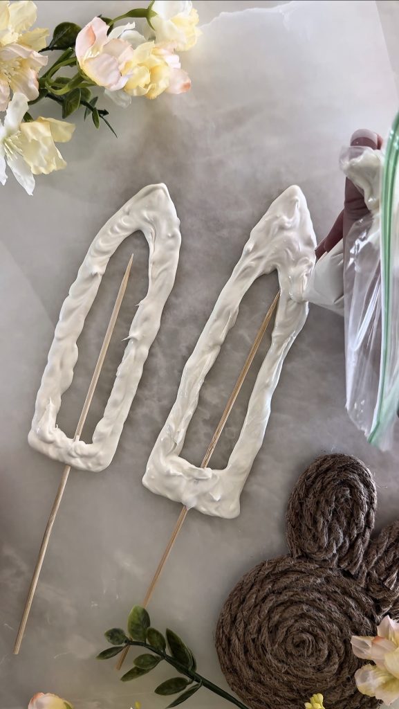 This Bunny Cake is a fun and super easy way to decorate a homemade or store-bought cake for a spring or Easter party.