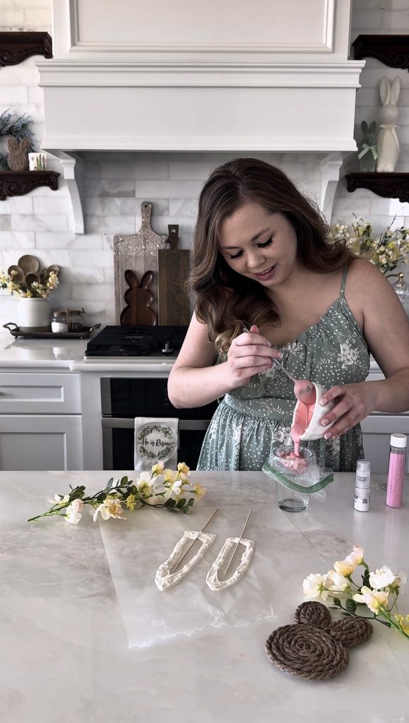 This Bunny Cake is a fun and super easy way to decorate a homemade or store-bought cake for a spring or Easter party.