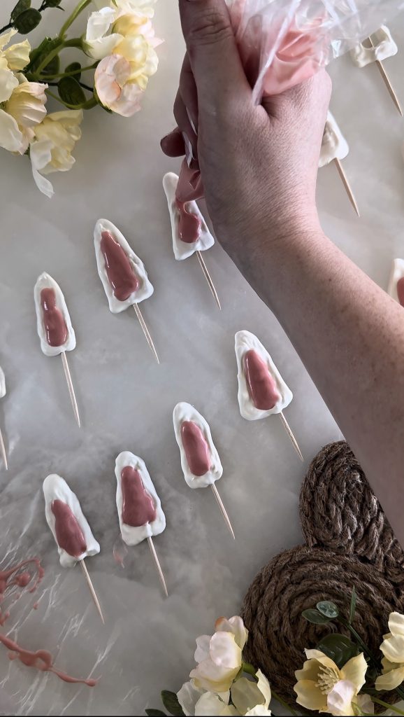 These Bunny Donuts are a fun way to decorate homemade or store-bought donuts for a spring party or Easter brunch.