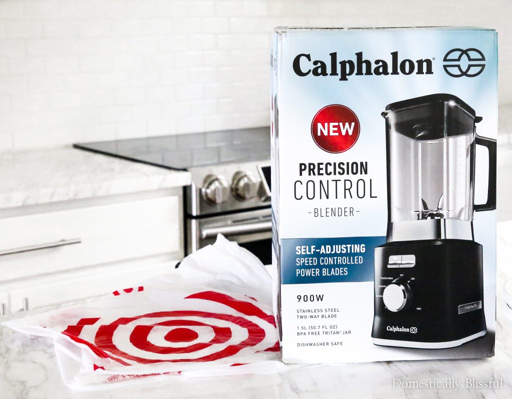 This Creamy White Bean Soup is made with simple ingredients yet is packed full of warm & cozy flavors. This soup is blended together using the Calphalon Precision Control™ Blender from Target for a perfectly creamy texture you will love!