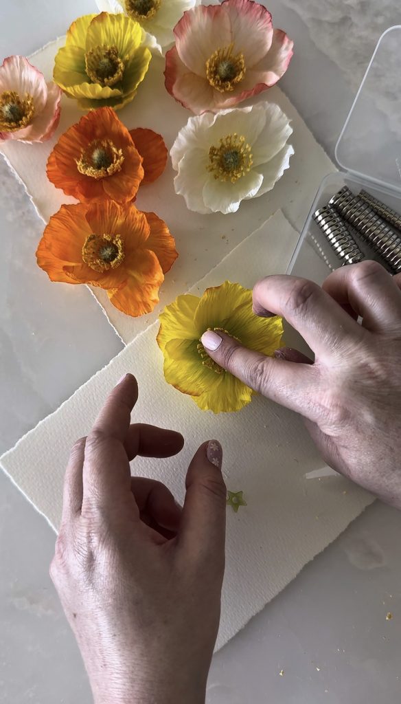 These DIY Flower Magnets are a fun and easy way to create spring magnets to decorate your fridge or school locker.