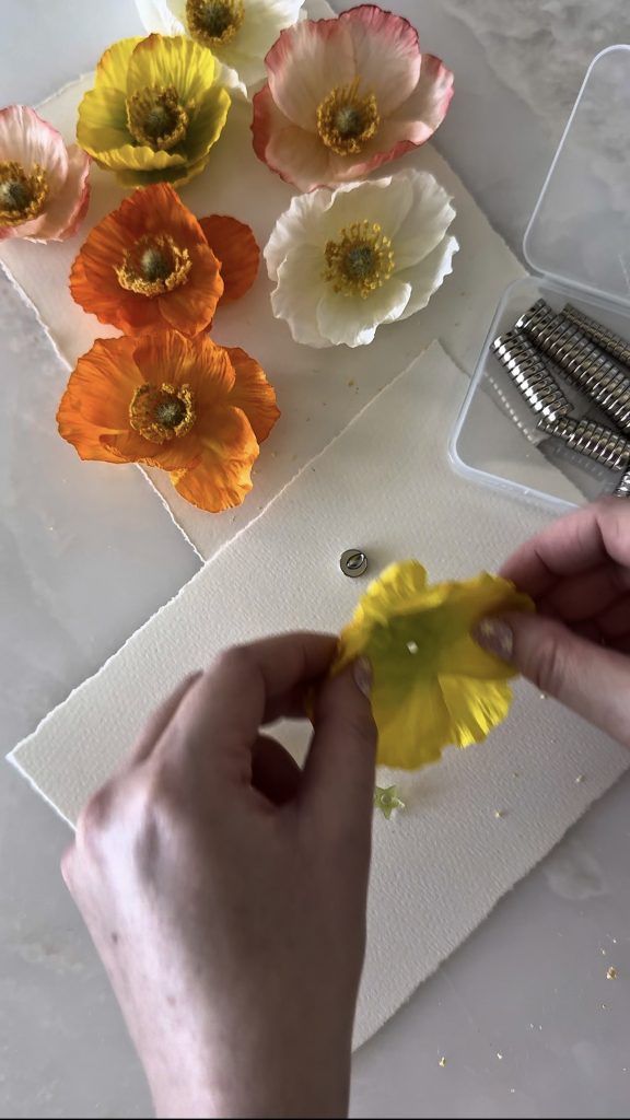 These DIY Flower Magnets are a fun and easy way to create spring magnets to decorate your fridge or school locker.