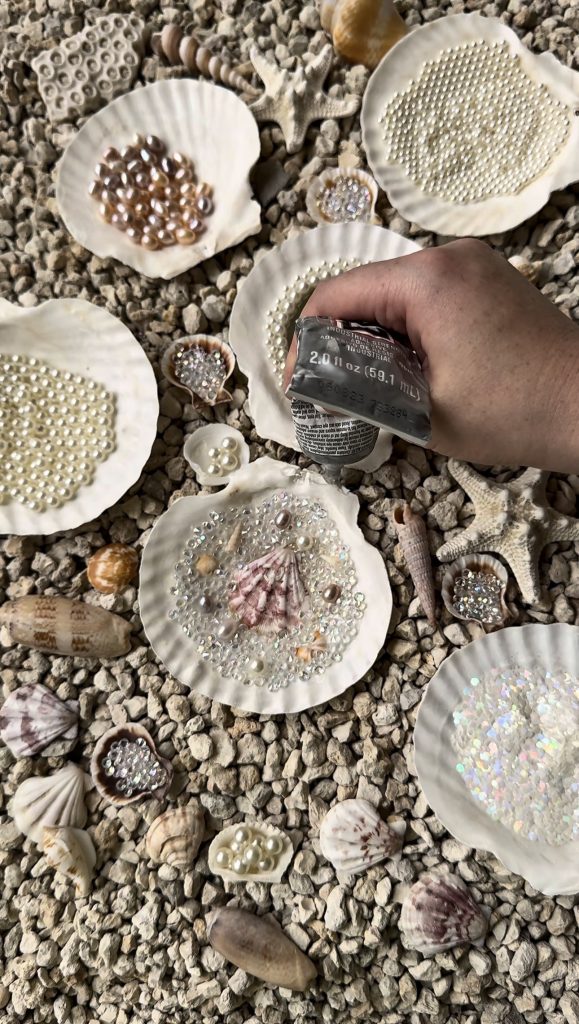 This DIY Mermaid Seashell Compact is the most fun beach craft that you can enjoy using all summer long.