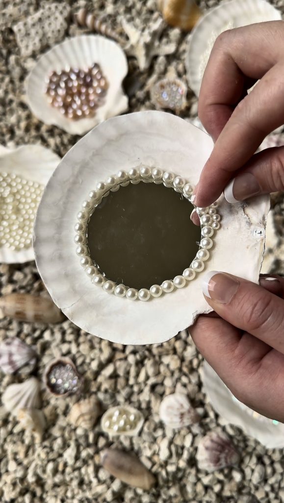 This DIY Mermaid Seashell Compact is the most fun beach craft that you can enjoy using all summer long.