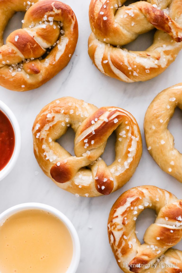 These Easy Homemade Pretzels are soft, salty, and perfectly delicious!