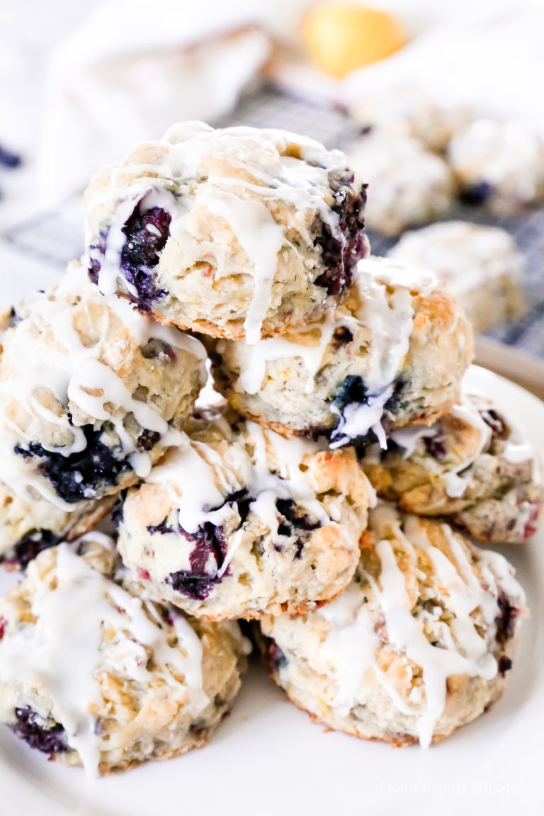 These Lemon Berry Biscuits are the perfect sweet summer biscuit for breakfast, brunch, or even dessert!