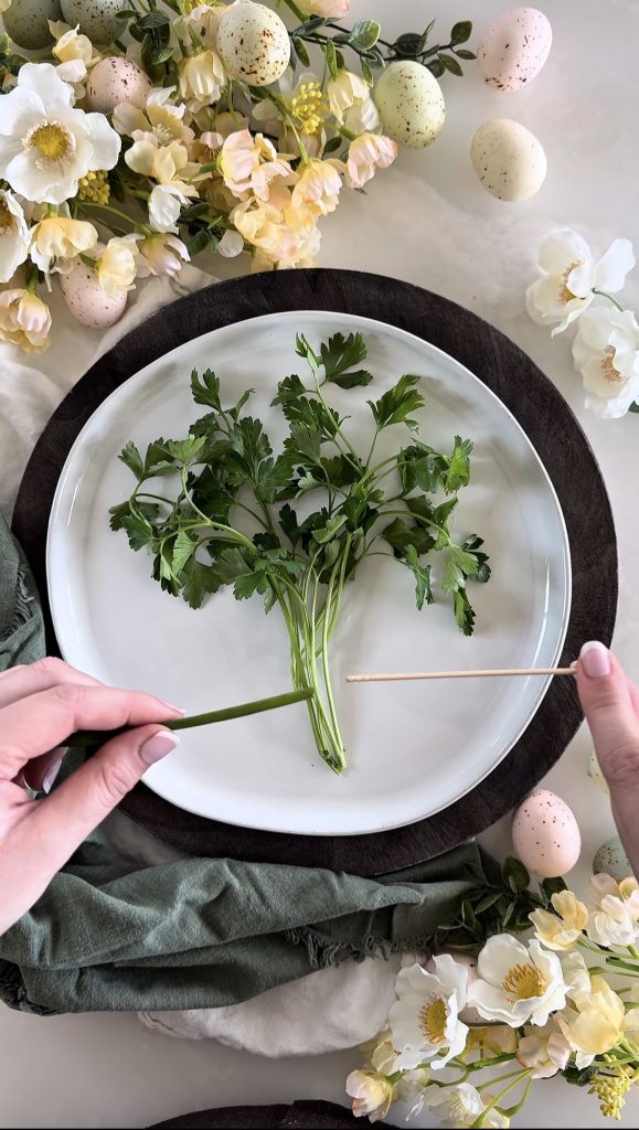 This Egg Tulip Bouquet is a fun way to display and enjoy boiled eggs this Easter & spring season.