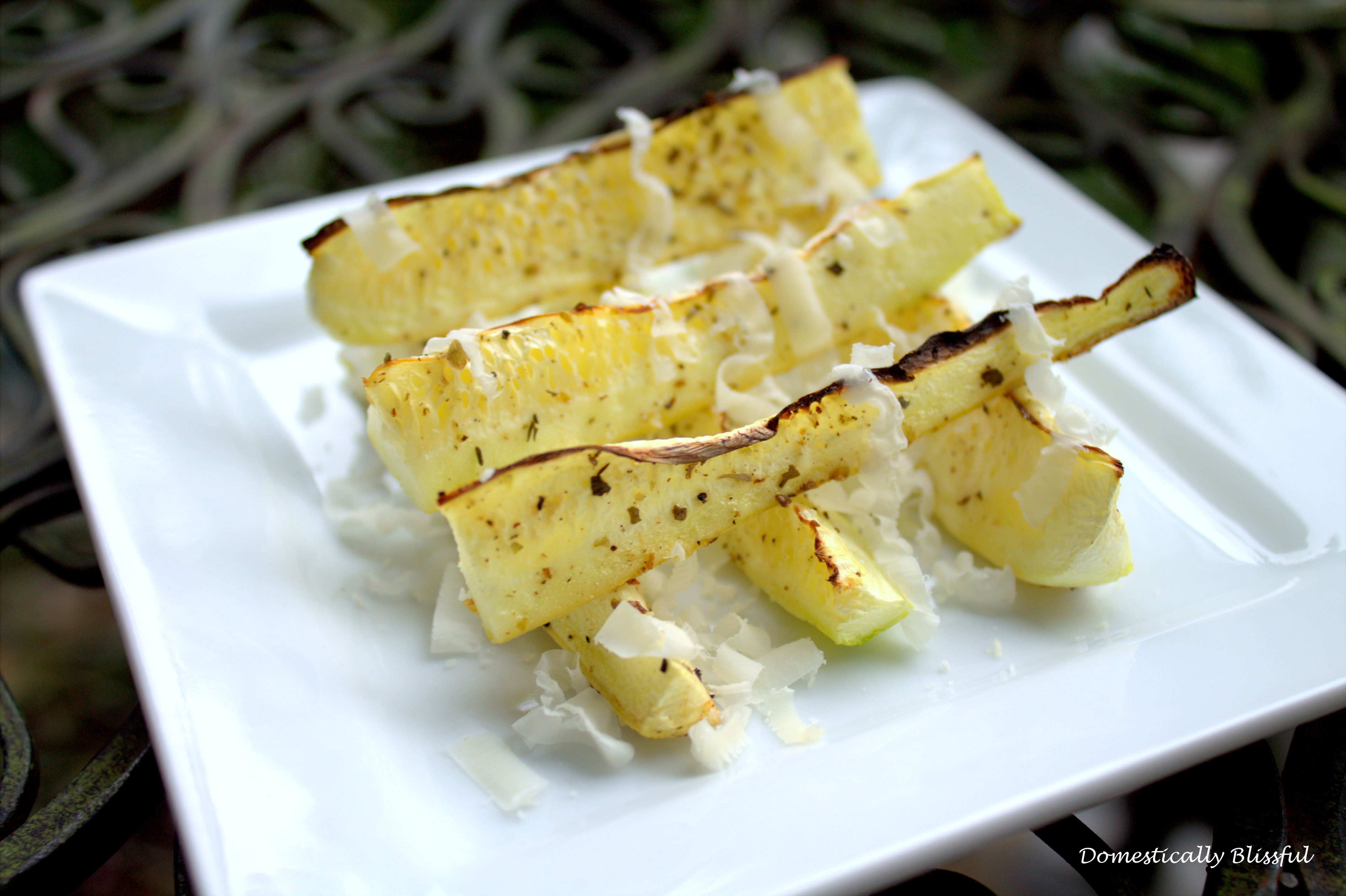 Oven Roasted Zucchini
