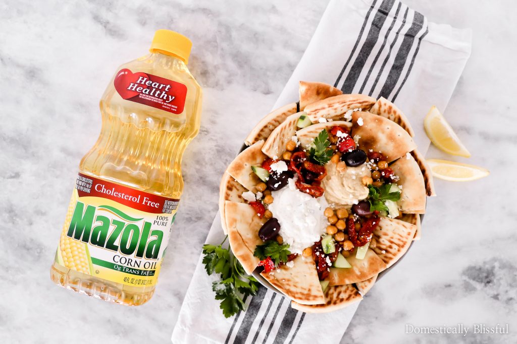 These Healthy Greek Nachos are a fun and simple dinner solution full of fresh ingredients and flavor!