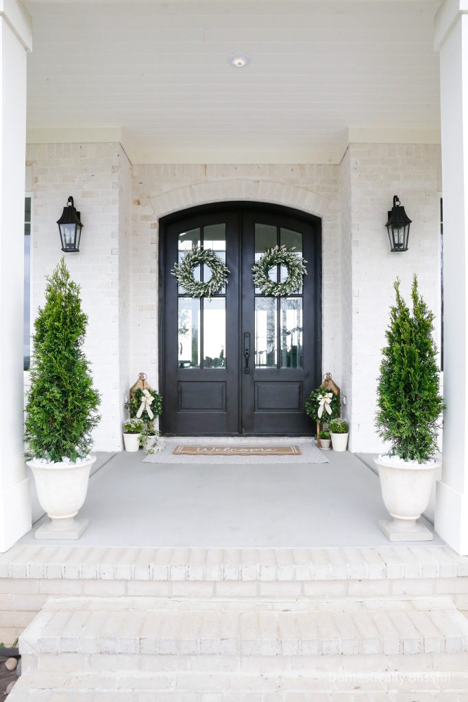 A quick and easy Temporary Outdoor Planter Trick for enjoying new plants on your porch each season.