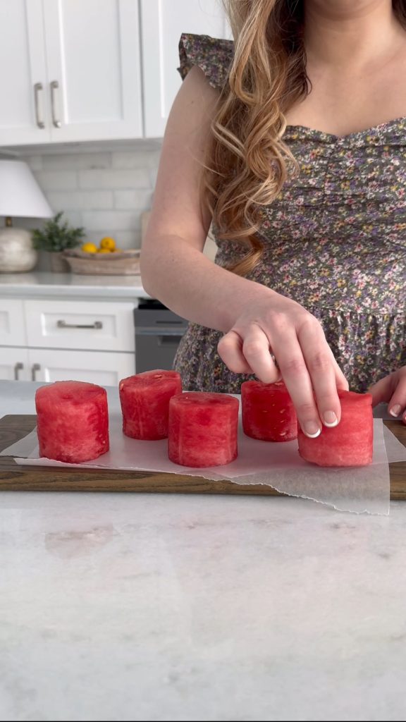 These Watermelon Salad Cupcakes are a fun and delicious way to enjoy a few of your favorite summer flavors!