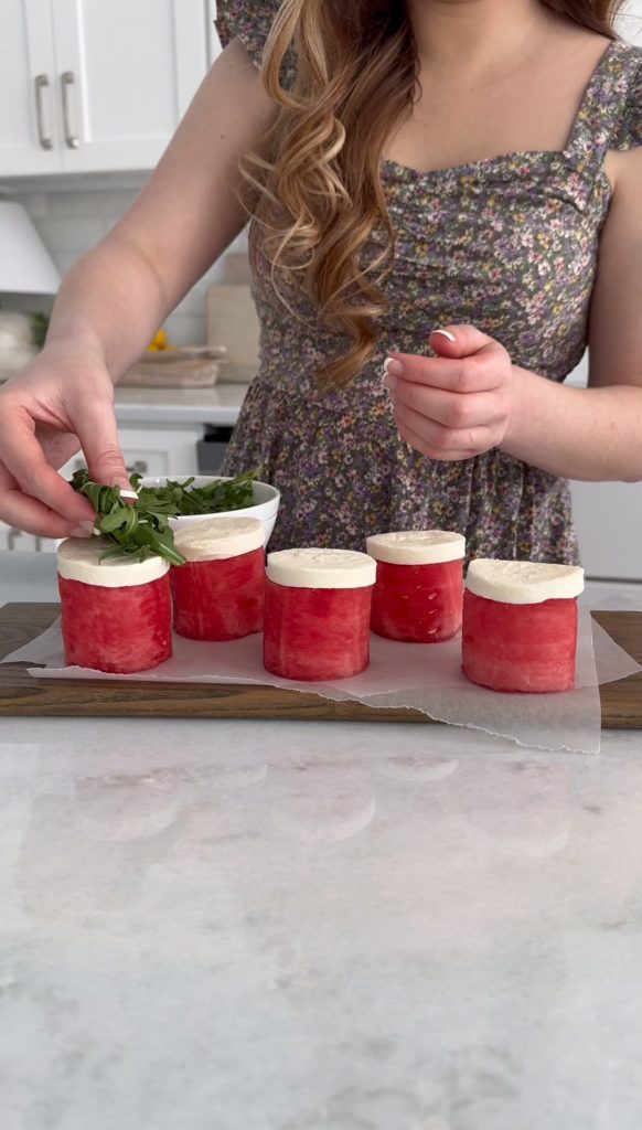 These Watermelon Salad Cupcakes are a fun and delicious way to enjoy a few of your favorite summer flavors!