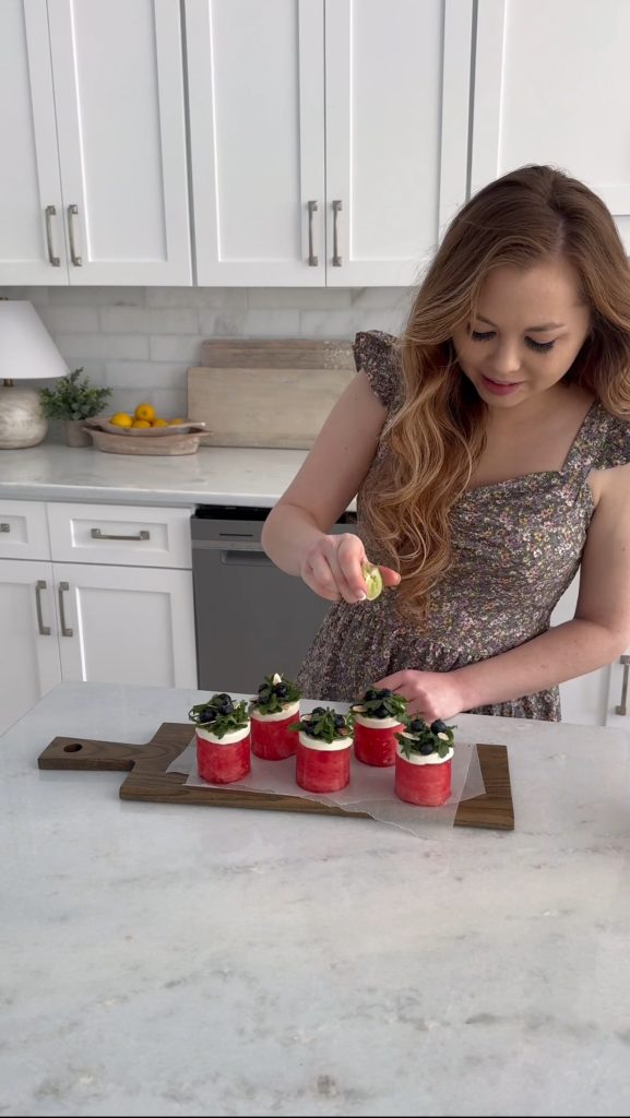 These Watermelon Salad Cupcakes are a fun and delicious way to enjoy a few of your favorite summer flavors!