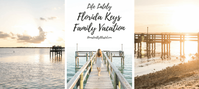 A little life lately with pictures from our Florida Keys Family Vacation.